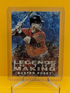 2018 Topps - Legends in the Making Series 1 Blue #LTM-BP Buster Posey