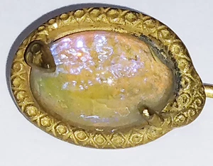  Antike mythologische Schlange Schlange Stock Hut Anstecknadel Drachen Atem Vintage - Bild 1 von 11