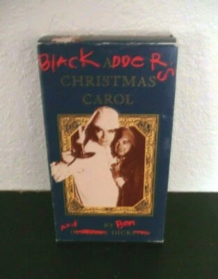 Black Adders Christmas Carol (VHS 1992) Rowan Atkinson, Hugh Laurie - Image 1 of 3