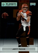 2007 Playoff NFL Playoffs Silver Metalized Football Card Pick