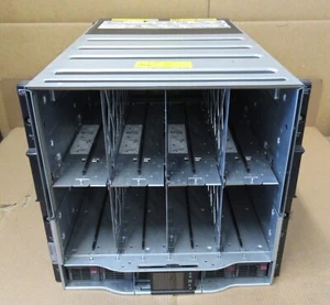 HP Blade System BL C7000 GEN2 Platinum Chassis 6x 2400W 10x Fans 2xOA BLC7000 - Picture 1 of 4