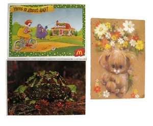 Vintage Postcards Shed Aquarium, McDonalds, Hallmark - Lot of Three - Picture 1 of 2