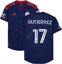 Brian Guiterrez Chicago Fire FC Signed MU #17 Jersey from 2023 MLS Season-Size S