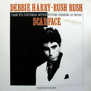 Debbie Harry Rush Rush 2 mixes German SCARFACE COVER 12" Blondie - Picture 1 of 1