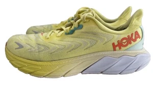 Hoka One One Arahi 6 Women Size 9 Yellow Athletic Running Shoes - Picture 1 of 8