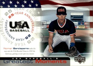 2004 (TEAM USA) USA Baseball 25th Anniversary #190 Nomar Garciaparra GM