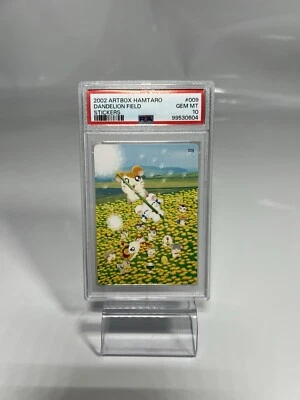 2002 Artbox Hamtaro Series 1  #009 Dandelion Field - Graded PSA 10 Gem Mint - Image 1 of 2