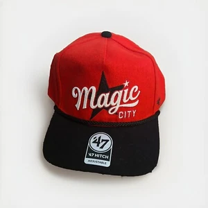 47 Markenmütze Hitch Wolle zweifarbig Birmingham Barons Magic City Druckknopflasche - Bild 1 von 6