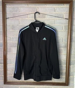 Adidas Track Jacket Youth Large 14/16 Gradient Blues - Picture 1 of 7