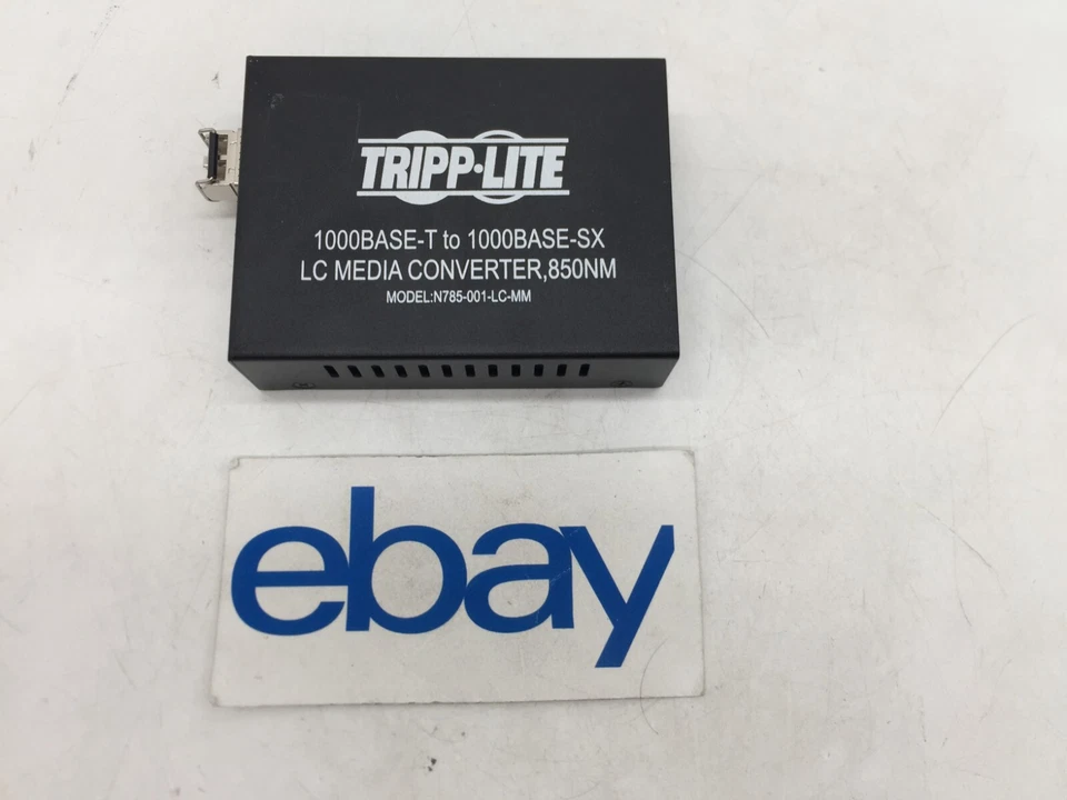 Tripp Lite LC Multimode Media Converter N785-001-LCMM UNIT ONLY FREE S/H - Image 1 of 4