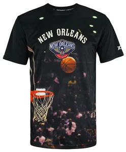 Zipway NBA Herren New Orleans Pelicans Hoop T-Shirt, schwarz - Bild 1 von 7