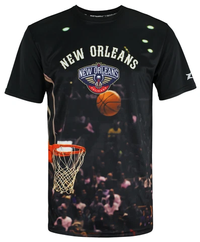 Zipway NBA Men's New Orleans Pelicans Hoop T-Shirt, Black Cover