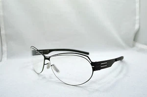 NEW AUTHENTIC IC BERLIN SIMONE (black) EYEGLASSES FRAME - Picture 1 of 6