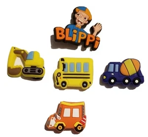 Construction Set! Shoe Charms 5 PCS! NEW! For Shoes, Bracelets, Crafts & More! - Picture 1 of 2