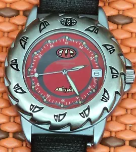 Vintage Animal ' W002 Series Watch ' Womens Surf Divers +Original Strap RARE Y2K - Picture 1 of 11