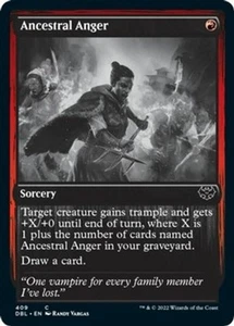 Cartas Mágicas Magic The Gathering 1x Ancestral Anger - Foil Doble Característica Casi Nuevo-Como Nuevo, Inglés - Imagen 1 de 1
