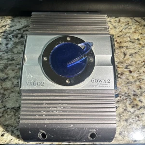 Old School Planet Audio VX602 2 Channel MOSFET Amplifier 60Wx2 - Picture 1 of 7