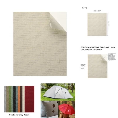 Reparatur-Patches Leinen Selbstklebend  20,5x25cm - Bild 1 von 4