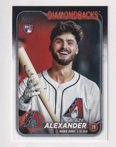 2024 Topps Update #US265 BLAZE ALEXANDER RC Rookie Diamondbacks QTY AVAILABLE - Picture 1 of 4