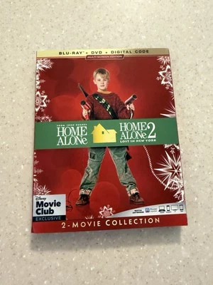 Home Alone & Home Alone 2 -Blu Ray/Dvd/Digital Disney Movie Club Exclusive - NEW - Image 1 of 4
