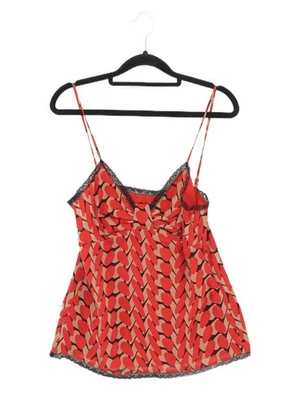 Top para mujer Ted Baker UK 12 multi seda con poliéster básico Foto 1 de 4