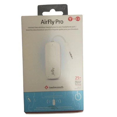 Twelve South AirFly Pro Wireless Transmitter & Receiver: 12-1911, White (New) - Image 1 of 4