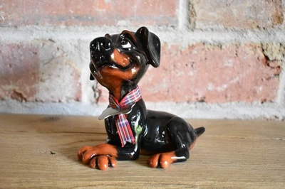 Doberman Ornament Pets with Personality Little Paws Luther Dog Figurine (K) - Image 1 of 4