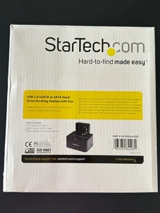 Star Tech USB 3.0 eSATA to SATA HD Docking Station With Fan - Picture 1 of 2