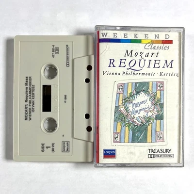 Mozart: Requiem- Kertesz (1987) Weekend Classics London Cassette Tape Tested - Image 1 of 3