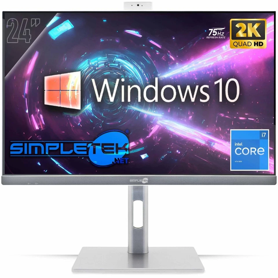 All In One 24" 2K 75Hz I7 6. Gen Win 10 Ram 64GB SSD 4TB GPU GTX1660 6GB Gaming - Bild 1 von 4