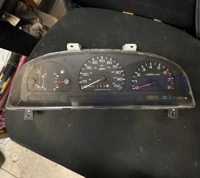 1994-1997 Nissan Pickup Speedometer Tachometer Instrument Cluster Head Only Oem - Image 1 of 4