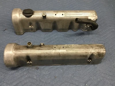 Mercedes Benz 450SL R107 Left Right Engine Valve Covers SET 380SL - Image 1 of 4