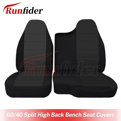For Ford Ranger 98-03 High Back 60/40 Split Seat Cover Molded Headrest Fitted - Изображение 1 из 4
