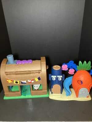 2015 Fisher Price Imaginext Bob Esponja Pantalones Cuadrados KRUSTY Cangrejo y Parte Inferior de Bikini Foto 1 de 4