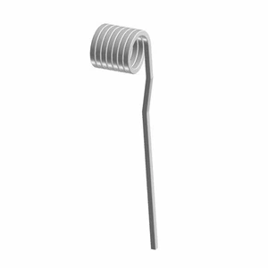 Polaris Torsion Spring, Left, Black, Genuine OEM Part 7043528-329, Qty 1 - Picture 1 of 2