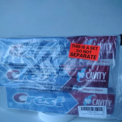 Crest Toothpaste Cavity Protection Regular (Pack of 3) - Image 1 of 3