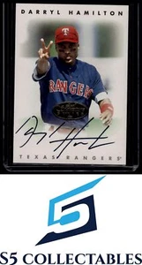 1996 Leaf Signature Series #NNO Darryl Hamilton Autographs Silver 1324 - Picture 1 of 2
