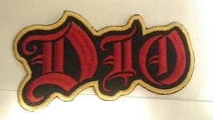 DIO Embroidered Patch IRON/SEW ON Black Sabbath Metal USA Seller Fast Delivery - Picture 1 of 2
