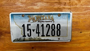 2006-2009 Generation Montana Big Sky Country  License Plate Licence Tag - Picture 1 of 2