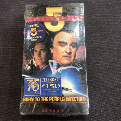 Babylon 5 - Born to the Purple/Infection (VHS, 1998) - Image 1 of 4