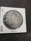 1823 capped bust half dollar