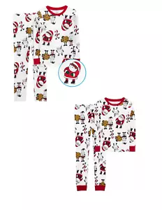 Carter's Unisex Adult Family Matching Christmas Santa Milk & Cookies PJ Set NWT - Picture 1 of 3