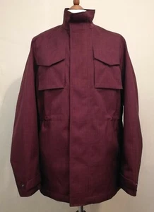 Michael kors Field Jacket Burgundy Size Large RRP £225 - Picture 1 of 11