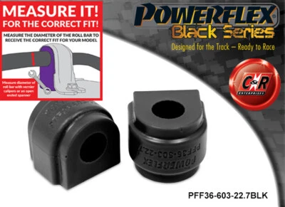 Powerflex Black Vorne Überrollbügel Buchsen für Mazda MX-5 Mk4 (15 - Bild 1 von 4
