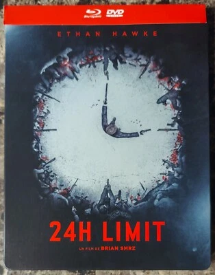24 Hours to Live 24H Limit Blu-ray + DVD 2-Disc Steelbook & J-Card French Import - Image 1 of 3