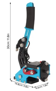Sim Rennspiele Handbremse 2in1 64 Bit USB für Logitech G27 G25 G29 T500 T300 - Bild 1 von 5