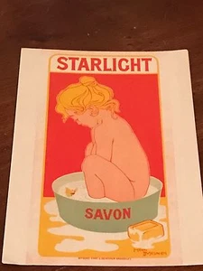 Vintage Postcard 1984 Savon Starlight  by Henri Meunier Dover Publications - Picture 1 of 2