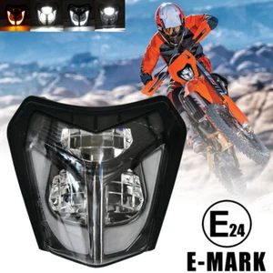 For KTM 250 300 450 500 690 Enduro R SMC-R LED Headlight DRL w/Turn Signal Lamp - Picture 1 of 20