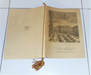 Calendario 1955 CIRCOLO SOCIETA' DEL WHIST TORINO Piazza San Carlo stampe - Picture 1 of 3