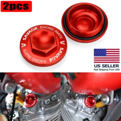 CNC Valve Tappet Adjuster Cap Cover For HONDA XR400/R XR250R/L XR200R CRF230L/M - Image 1 of 4